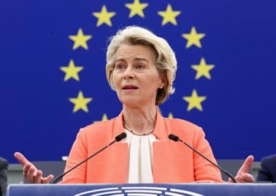 Ursula von der Leyen. REUTERS-Scanpix nuotr.