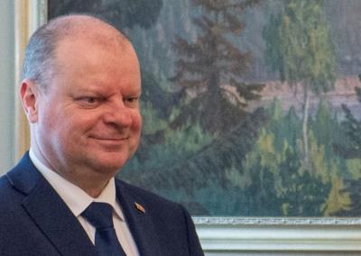 Saulius Skvernelis. Prezidentūros nuotr.