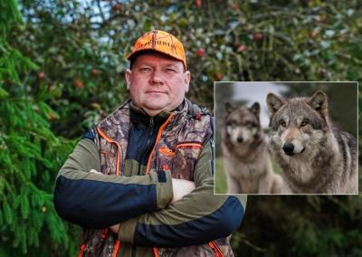 A. Šiburkis per 10 minučių sumedžiojo du vilkus. Živilės Večiorkutės nuotr.