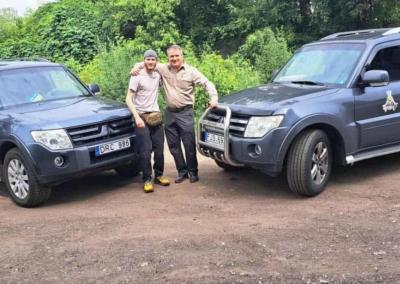 Ukrainos kariai nuoširdžiai padėkojo Lietuvos ūkininkams.