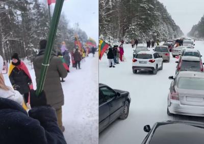 Įvykio akimirkos. Facebook nuotr.